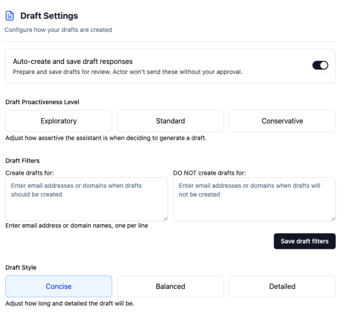 AI Email Management for Outlook - Actor AI Assistant