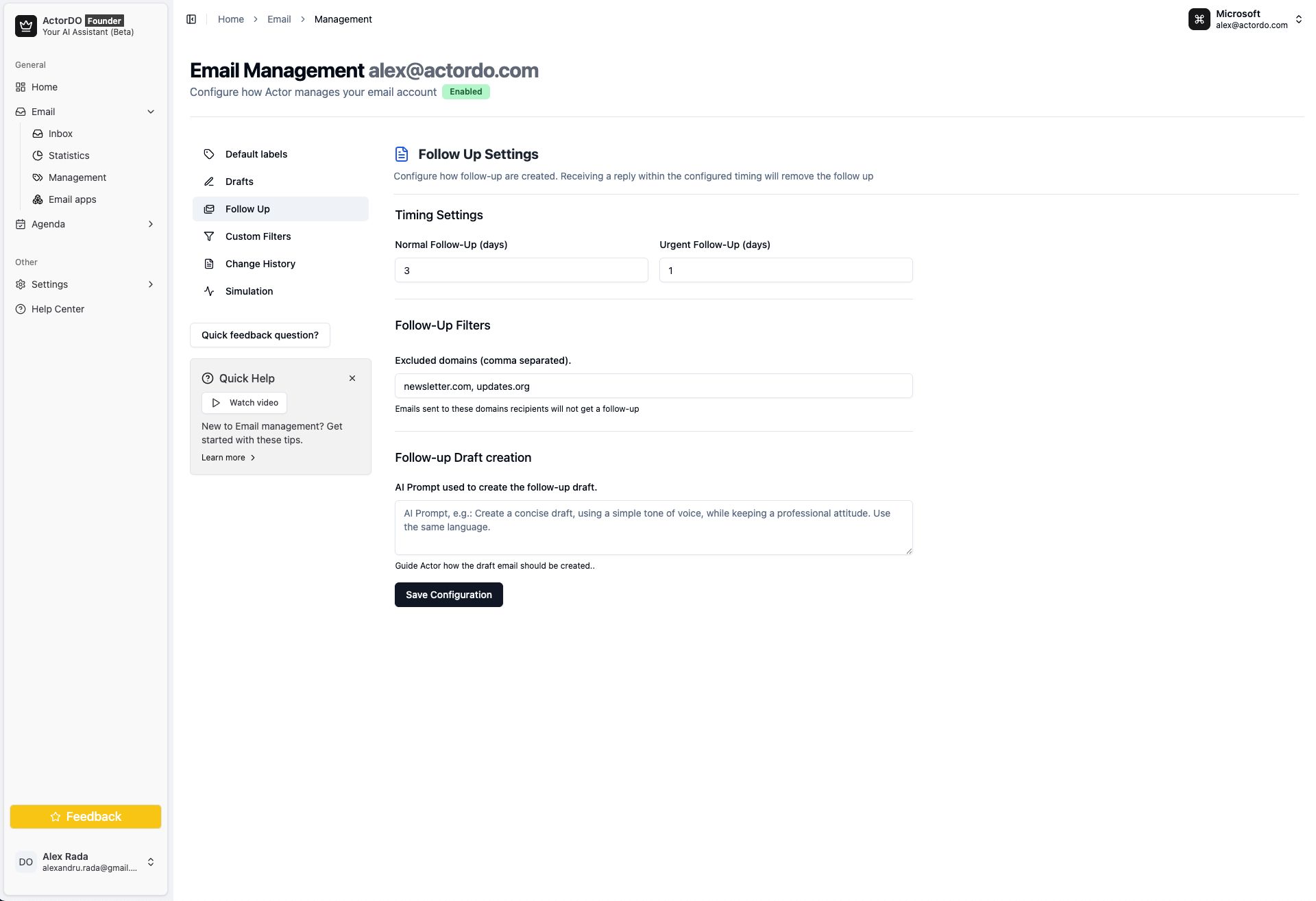 actor-dash-followup-settings