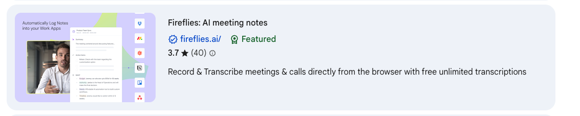 Best AI Note Taker as Browser Extension