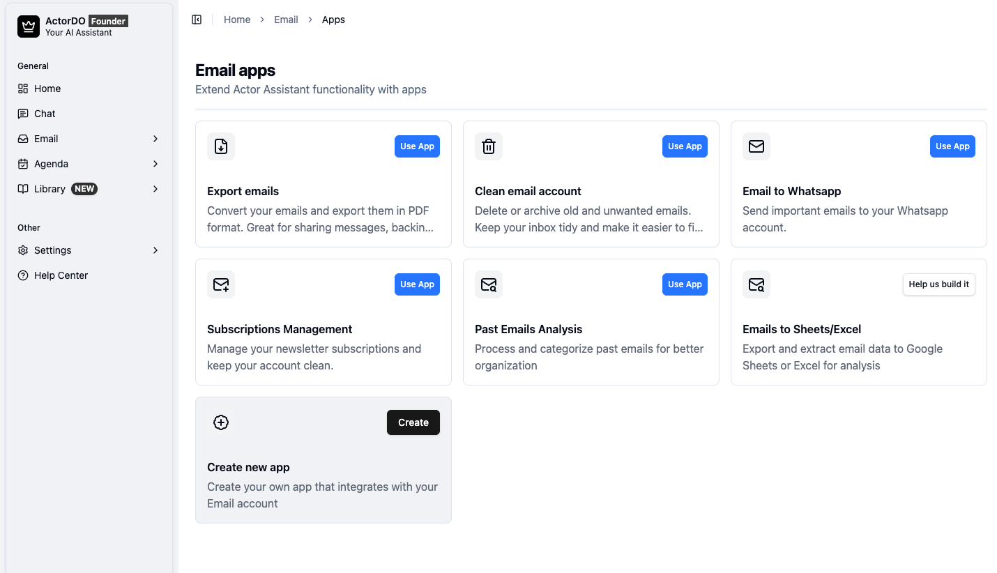 actor-dash-email-apps